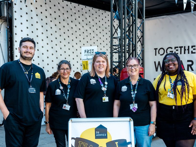 5 Essex SU advice team members