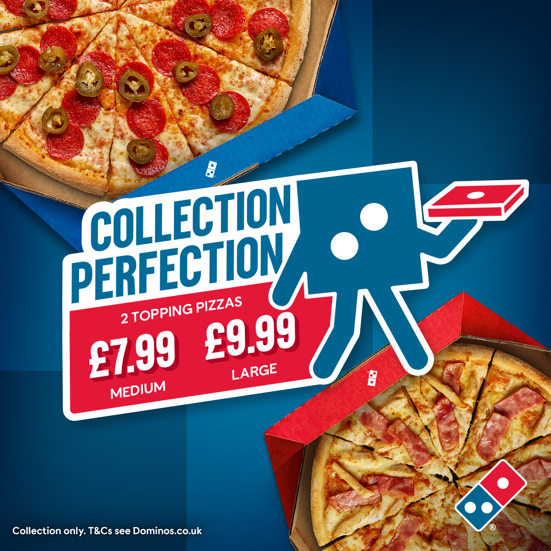 exclusive offer for dominos pizza