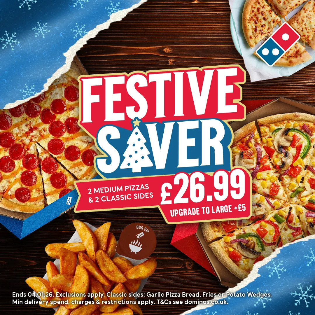 exclusive offer for dominos pizza