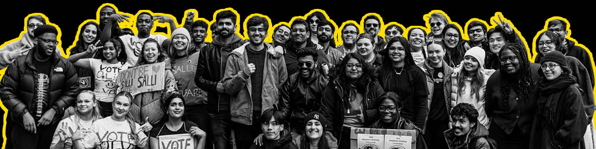 image of essex students in the essex su leadership elections