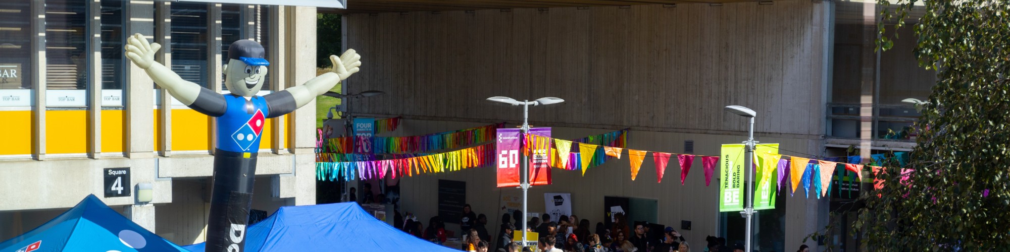 University of Essex students at Essex SU Freshers Fair