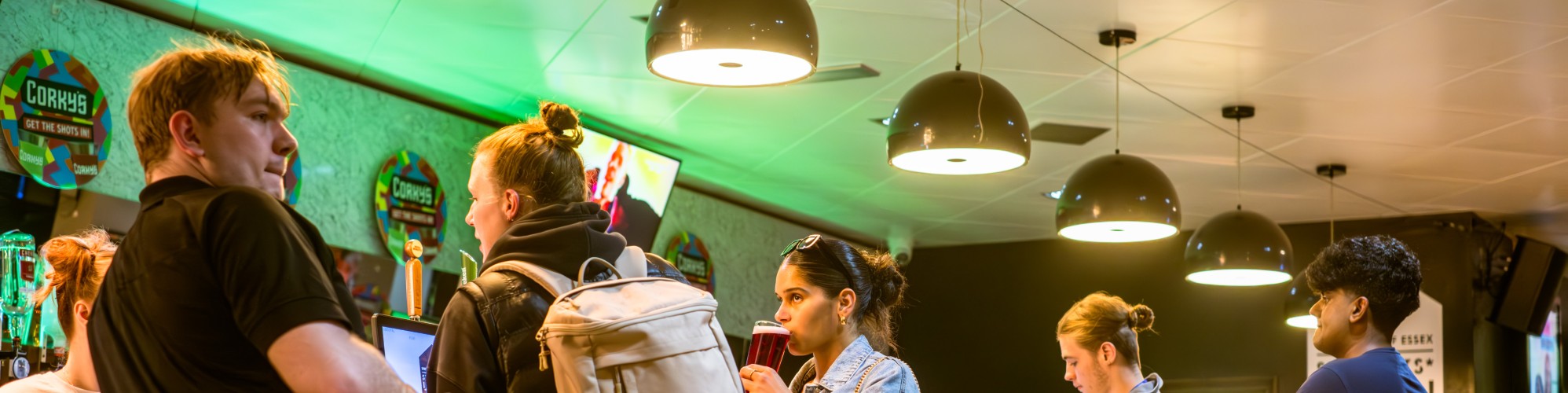 University of Essex students at Essex SU Freshers Fair