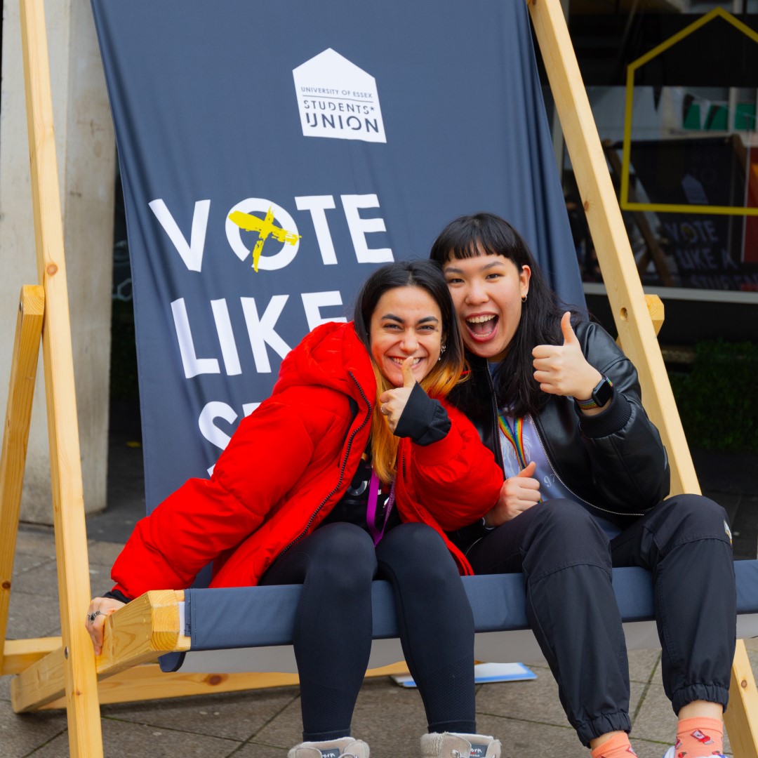image of essex students in the essex su leadership elections