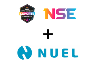 Esports NSE and Nuel logos