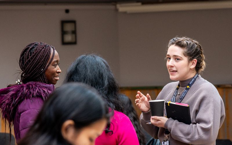 Essex SU Students Chatting