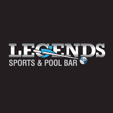 Legends sports and pool bar logo