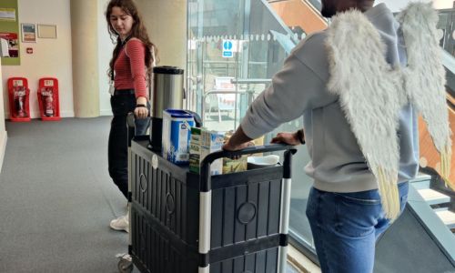 Essex SU exam angels at Southend Campus