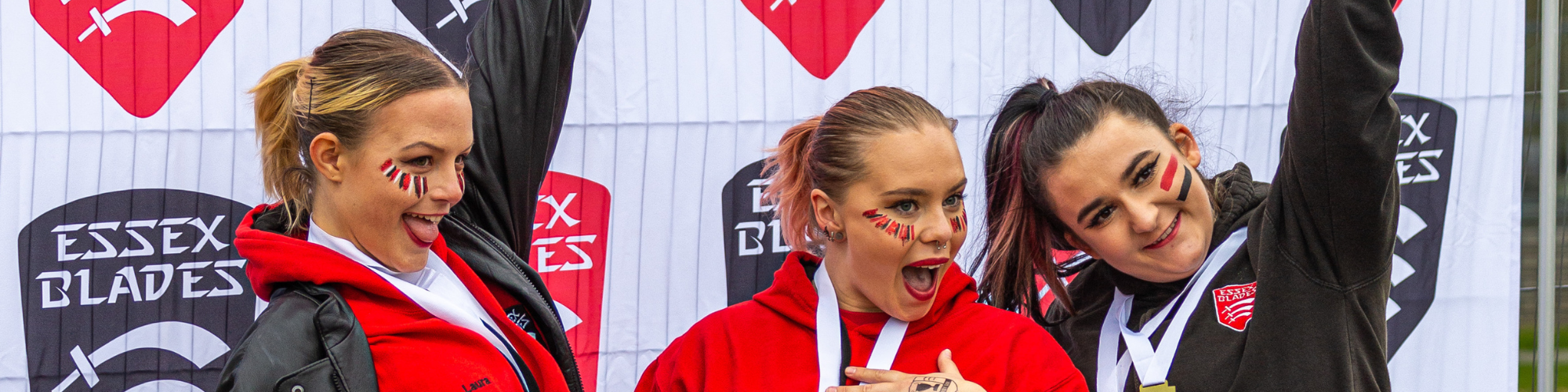 Three girls at Essex SU Derby Day