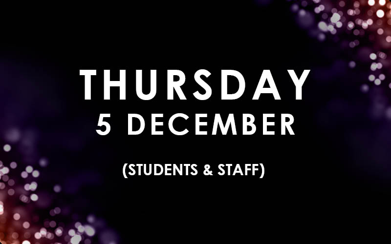 Thursday 5 December
