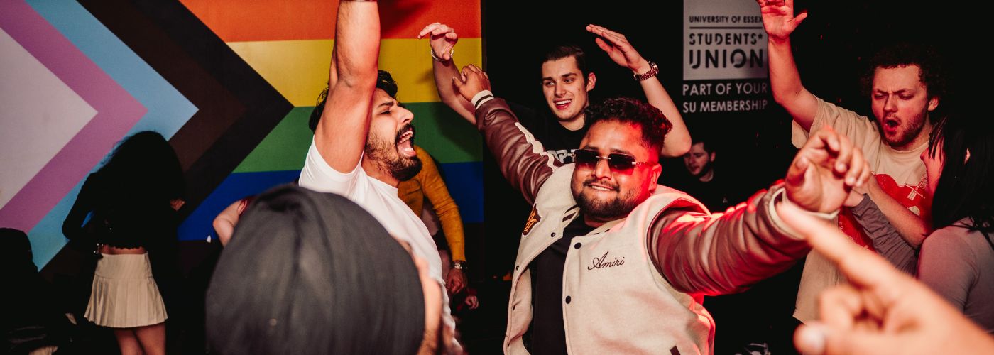 Created and run by University of Essex students for Essex students, you’re never far from being served by a friendly Essex SU face. We’re here to give you a top-quality night, a stone’s throw from your flat.