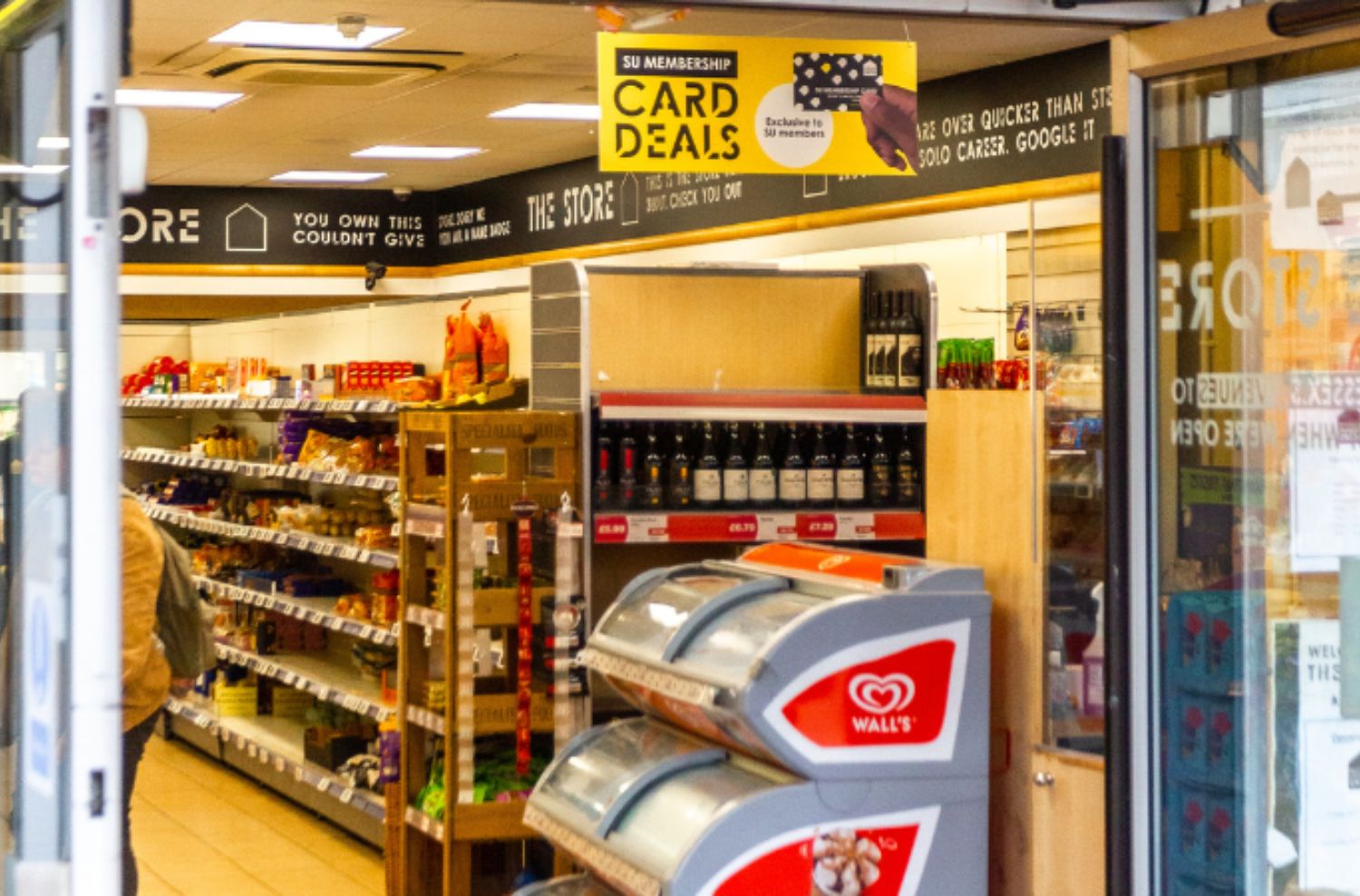 Essex store on colchester campus