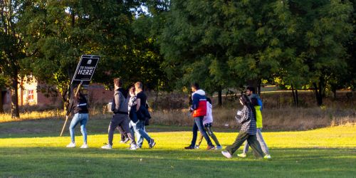 Essex Students on a SU tour