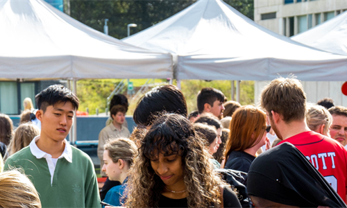 essex freshers fair stall